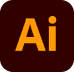 Adobe Illustrator logo — UI/UX Design tech stack at AdamIS Tech