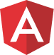 Angular logo — Web Development tech stack at AdamIS Tech