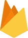 Firebase logo — Mobile App Development tech stack at AdamIS Tech