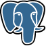 PostgreSQL logo — Web Development tech stack at AdamIS Tech